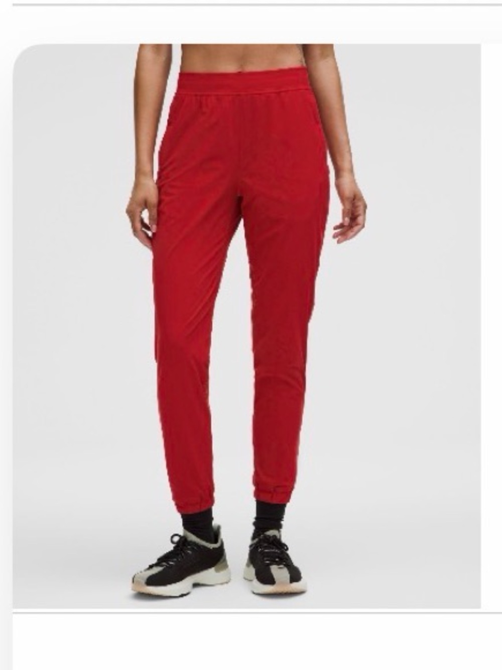 lululemon athletica Adapted State High-Rise Jogger — Dark Red